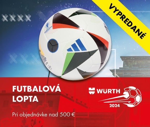 EURO24 - darček Wurth - Lopta EURO24