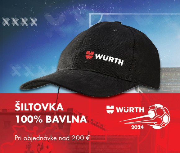 EURO24  - darček Wurth - šiltovka