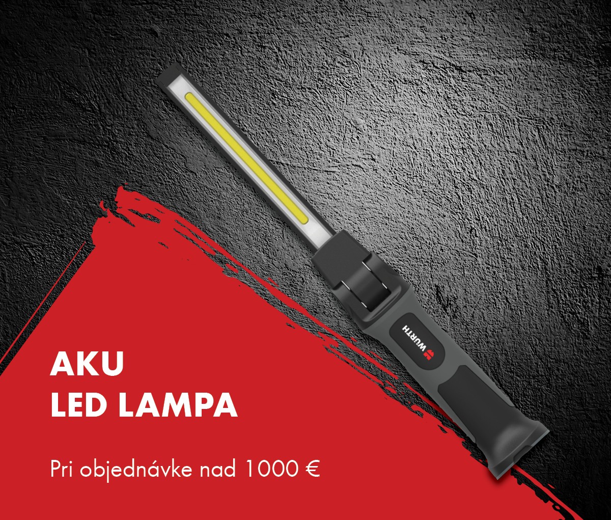 Wurth akcia - darček nad 1000€ - Lampa Eropower Blade