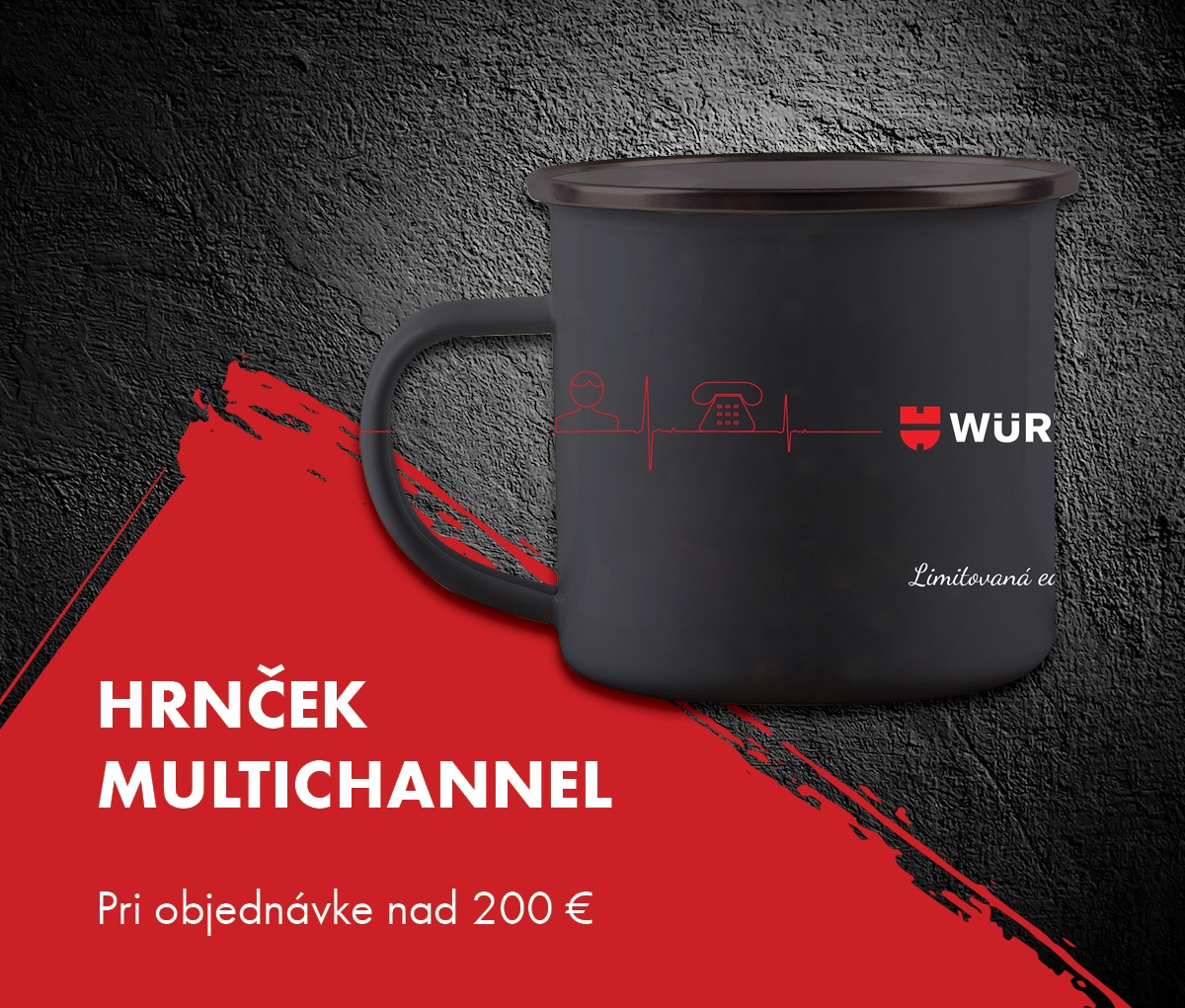 Darček Würth nad 200 € - hrnček