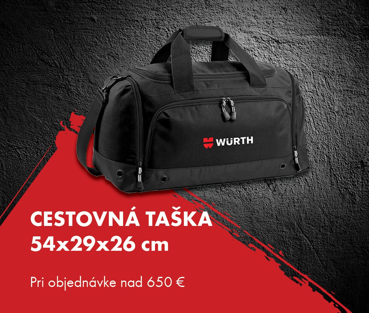 Darček Würth nad 650 € - taška