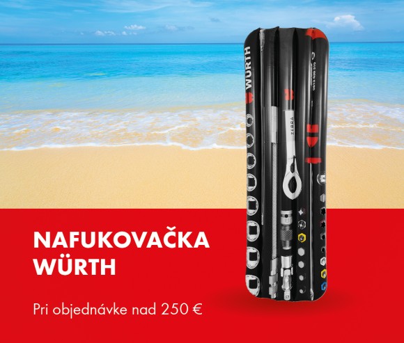 Darček Wurth leto - nafukovačka