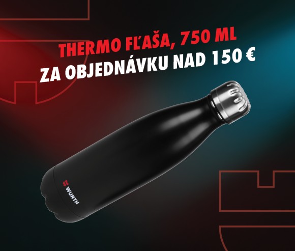 Darčeky Wurth Black Week - termo fľaša