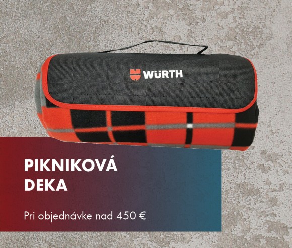 Darčeky Wurth jún - pikniková taška