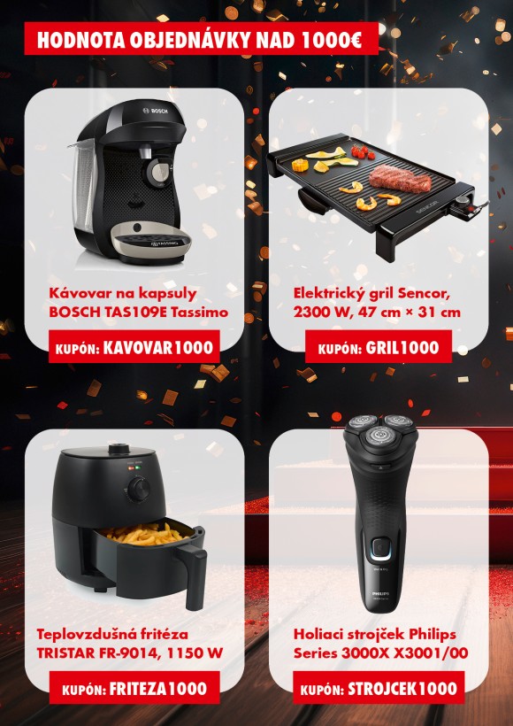 Darčeky k nákupu  nad 1300 €