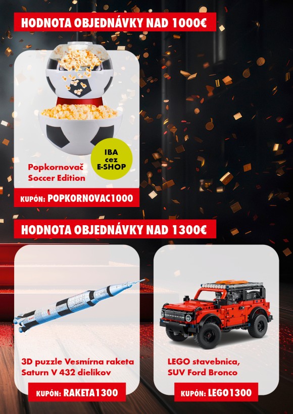 Darčeky k nákupu  nad 1700 €