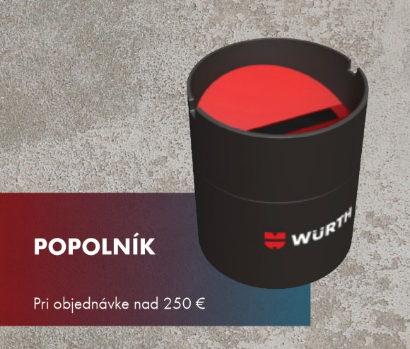 Darčeky Wurth oktober - popolnik