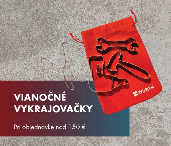 Darčeky Wurth september - vykrajovacky