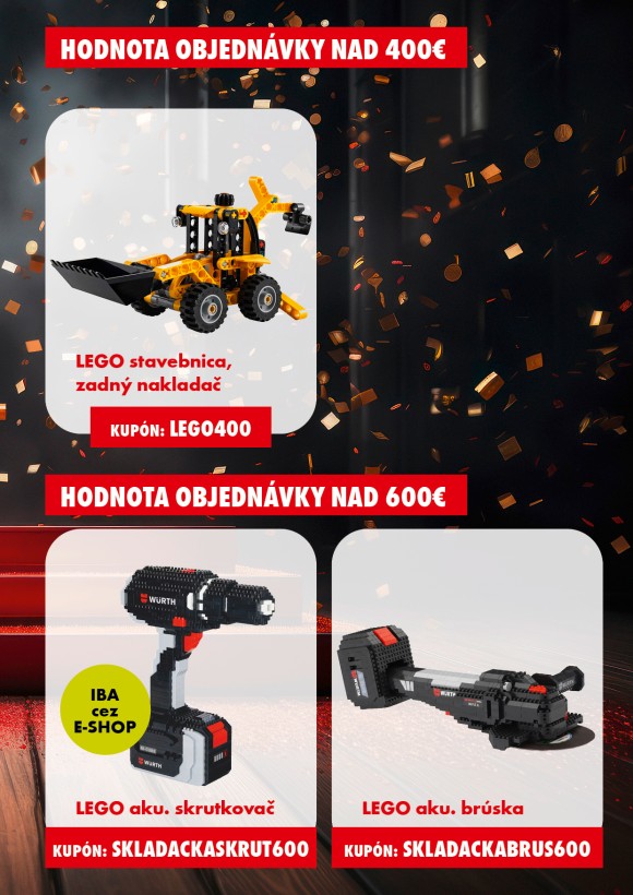 Darčeky k nákupu  nad 600 €