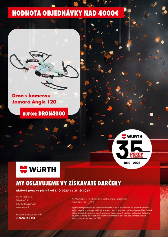 Darčeky k nákupu  nad 4000 €