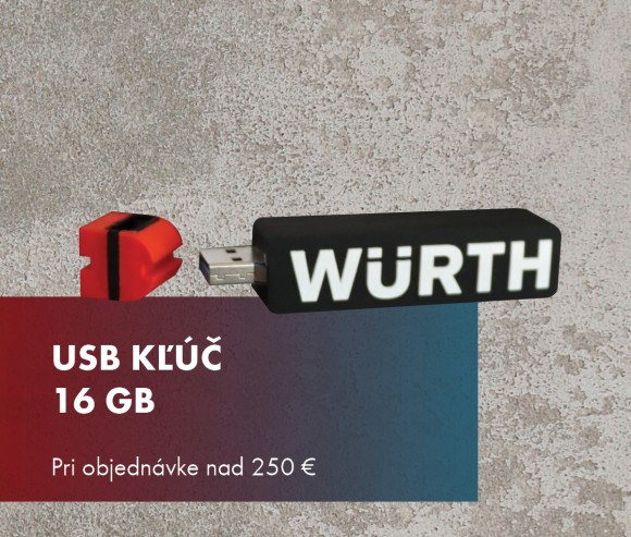 Darčeky Wurth december - USB