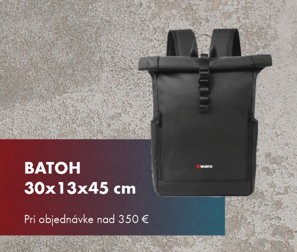 Darčeky Wurth december - batoh