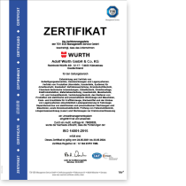 Certifikát - ISO 14001 (de)
