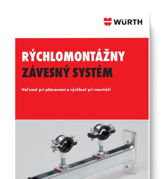 Rýchlomontážny závesný systém