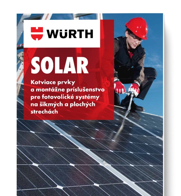 Komponenty pre montáž solárnych panelov