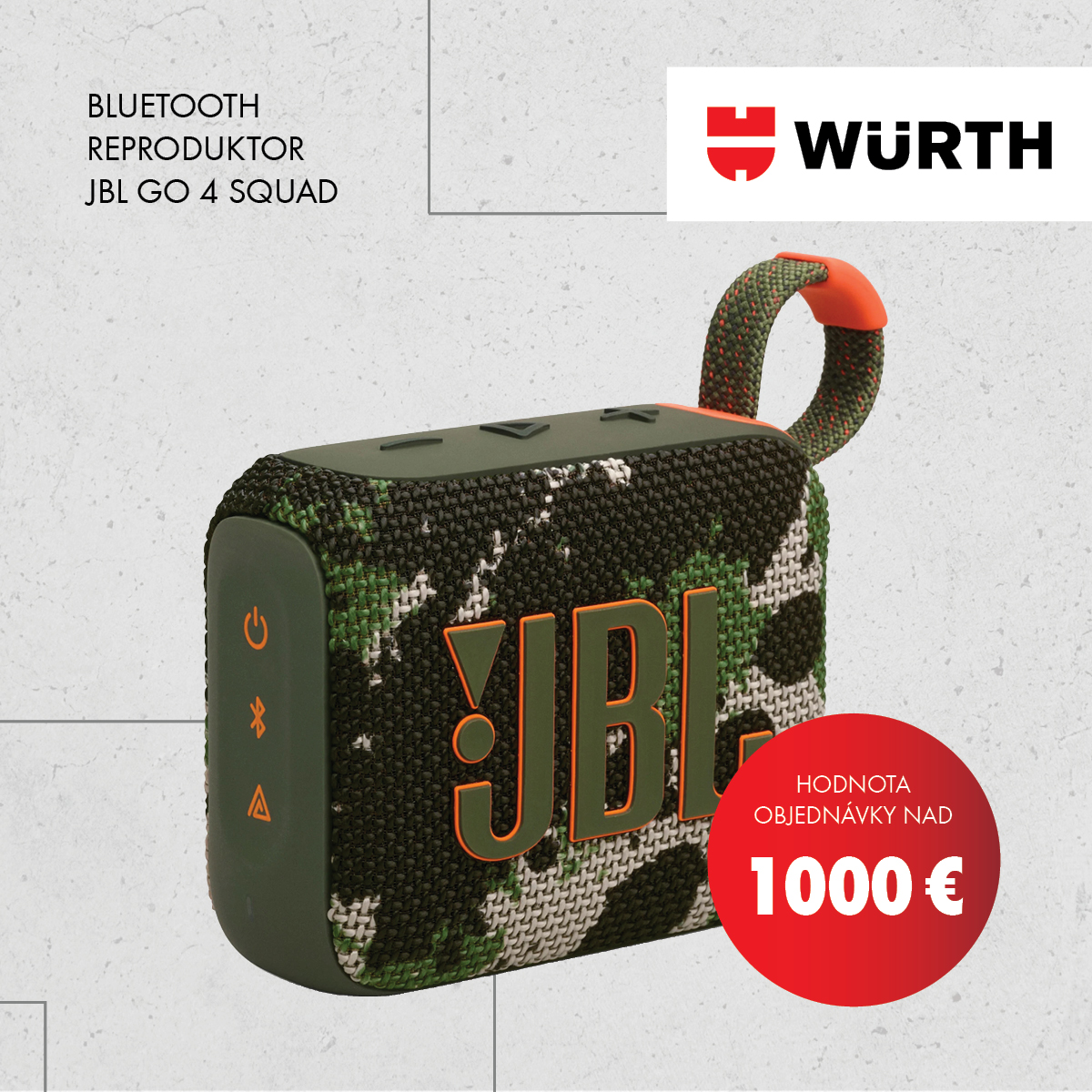 Bluetooth reproduktor JBL GO 4 Squad