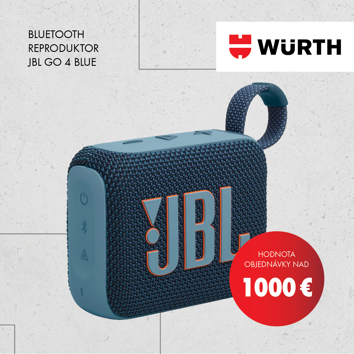 Bluetooth reproduktor JBL GO 4 Blue