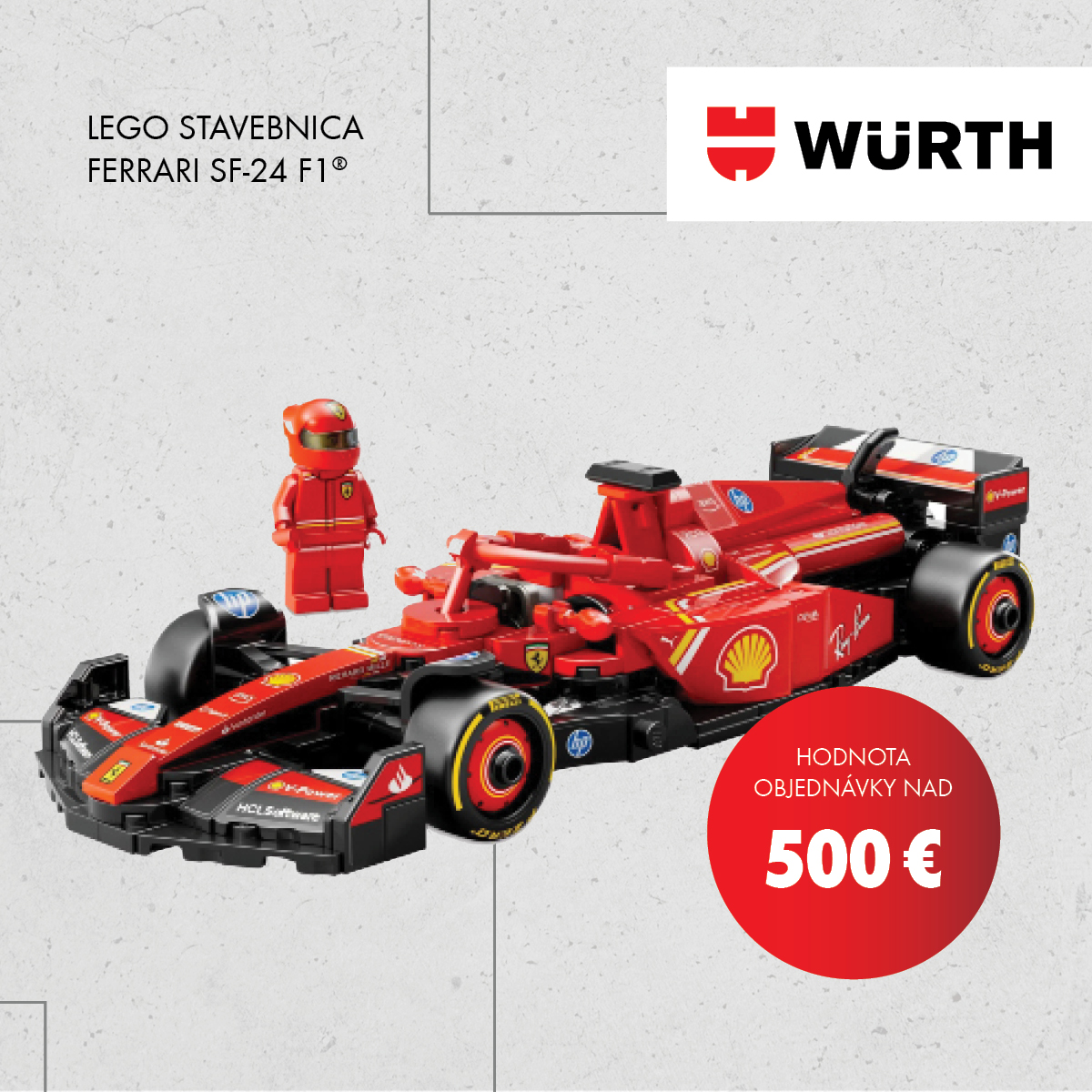 LEGO stavebnica Ferrari SF-24 F1